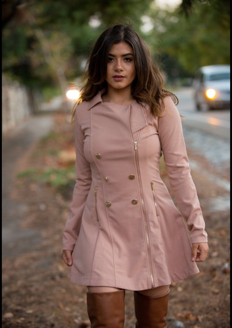 Falling Into Fall Trench Coat